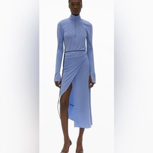 Helmut Lang 1/4 Zip Top with Wrap Skirt S (2)